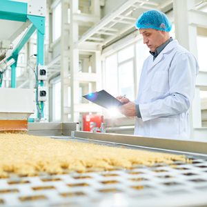 Senior Worker at Food Factory